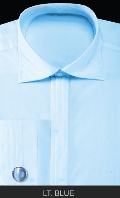 Wedding Shirts For Groom - Groomsmen Dress Light Blue Shirt