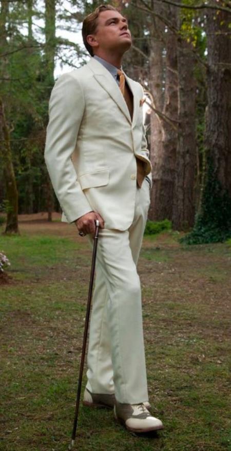Men's Great Gatsby Costume Suit Clothes (Vest + Pants Shirt Tie Package) White 34 Short or Extra Small Men's Great Gatsby Costume Suit Clothes (Vest + Pants Shirt Tie Package) White 34 Short or Extra Small
