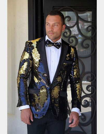 Mardi Gras Party Outfits For Guys - Mens Mardi Gras Costumes - Gold ~ Black