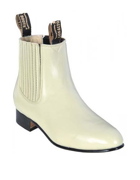Deerskin Cowboy Boots - Winterwhite Deerskin Boots - Deer Boots - Deer Skin Boots