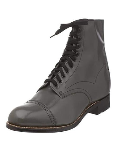 Deerskin Cowboy Boots - Steel Gray - 15 Deerskin Boots - Deer Boots - Deer Skin Boots
