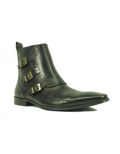 Deerskin Cowboy Boots - Black Deerskin Boots - Deer Boots - Deer Skin Boots