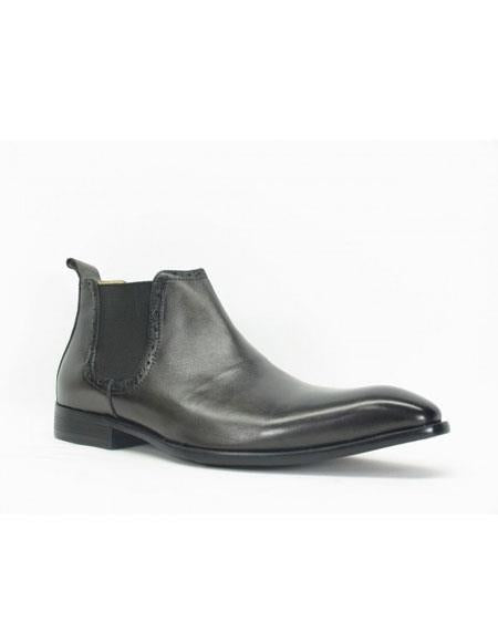 Deerskin Cowboy Boots - Black Deerskin Boots - Deer Boots - Deer Skin Boots