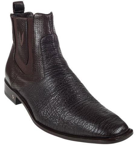 Deerskin Cowboy Boots - Brown Deerskin Boots - Deer Boots - Deer Skin Boots