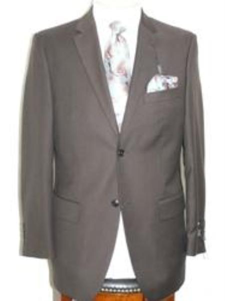 Mens Lightweight Suit - Summer Dress Suits - Brown