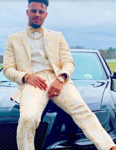 Mens Blazer Ivory