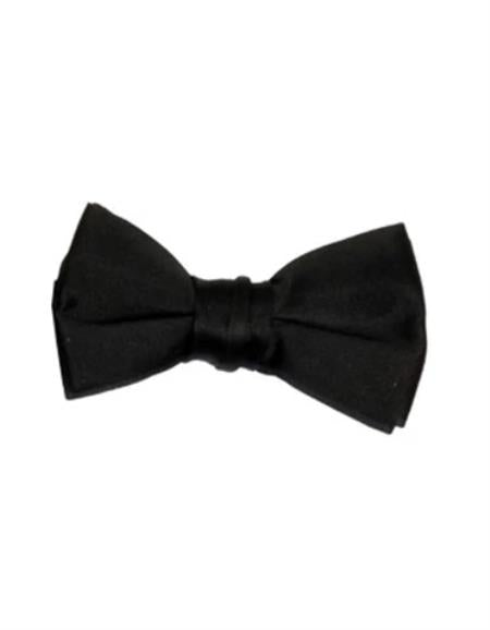 Mens Formal - Wedding Bowtie - Prom Black Bowtie SKU#JA61031