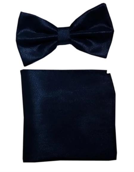 Mens Formal - Wedding Bowtie - Prom Midnight Blue Bowtie
