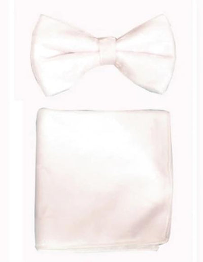 Mens Formal - Wedding Bowtie - Prom White Bowtie