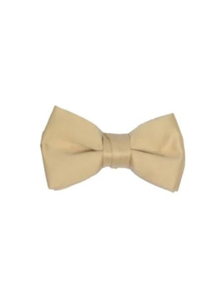 Mens Formal - Wedding Bowtie - Prom Beige Bowtie
