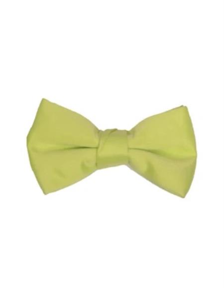 Mens Formal - Wedding Bowtie - Prom Light Green Bowtie