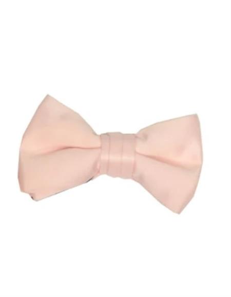 Mens Formal - Wedding Bowtie - Prom Light Peach Bowtie