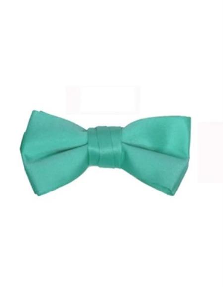 Mens Formal - Wedding Bowtie - Prom Teal Green Bowtie