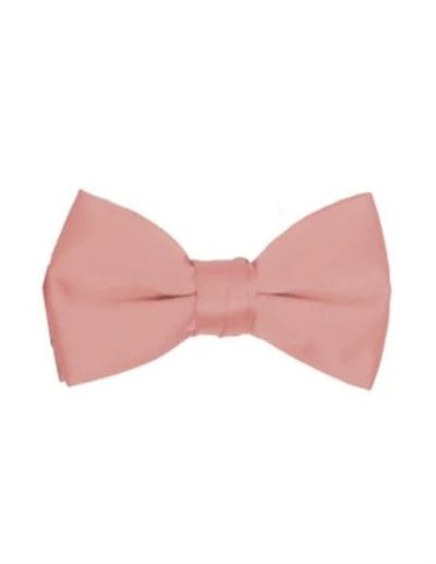 Mens Formal - Wedding Bowtie - Prom Melon Pink Pre-Tied Bowtie