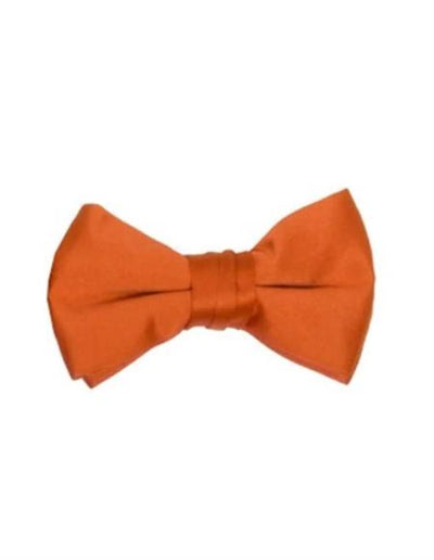 Mens Formal - Wedding Bowtie - Prom Orange Pre-Tied Bowtie