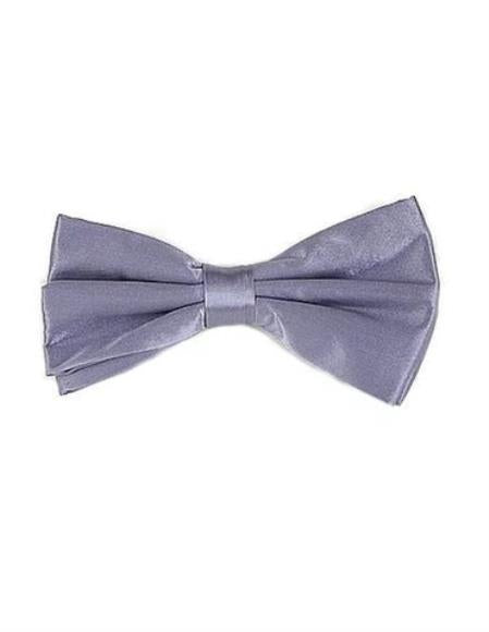 Mens Formal - Wedding Bowtie - Prom Grey Bowtie