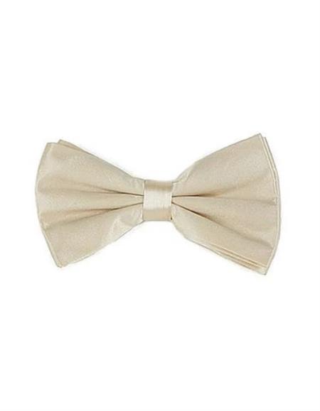 Mens Formal - Wedding Bowtie - Prom Ivory Bowtie
