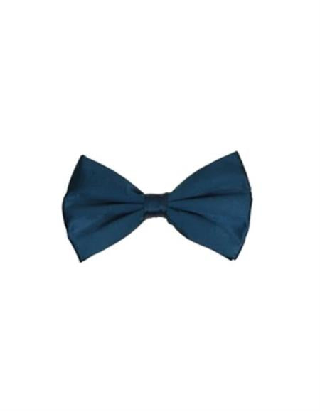 Mens Formal - Wedding Bowtie - Prom Deep Teal Pre-Tied Bowtie