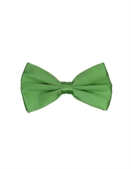 Mens Formal - Wedding Bowtie - Prom Hunter Green Pre-Tied Bowtie