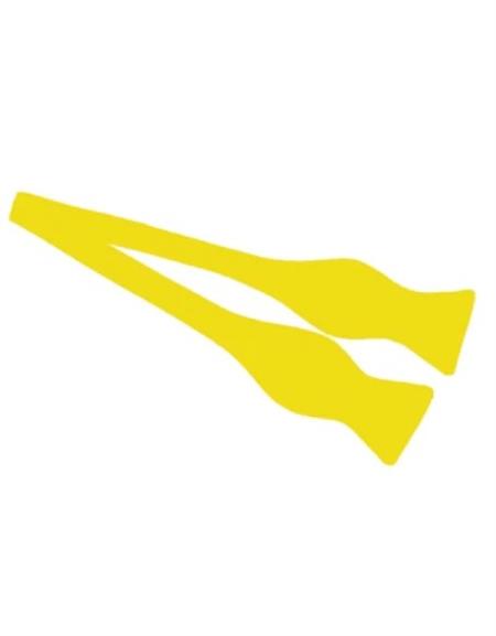 Mens Formal - Wedding Bowtie - Prom Yellow Self-Tie Bowtie
