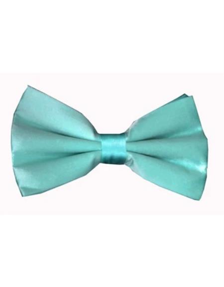 Mens Formal - Wedding Bowtie - Prom Teal Bowtie