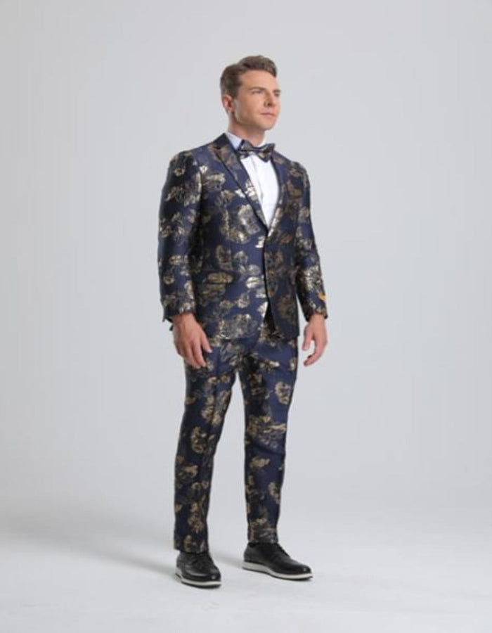 Paisley Wedding Tuxedo & Matching Bowtie