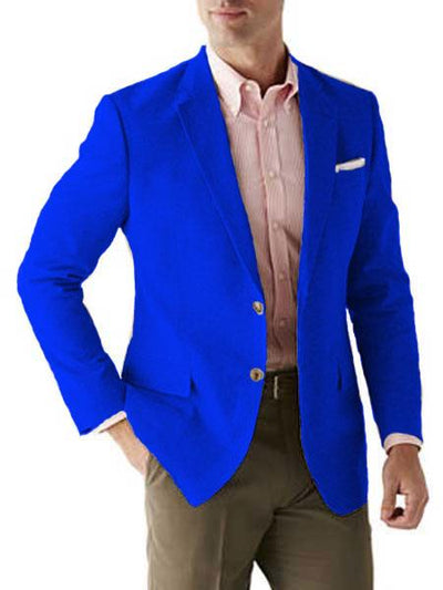 Mens Linen Blazer - Navy Linen Sport Coat - Summer Blazer