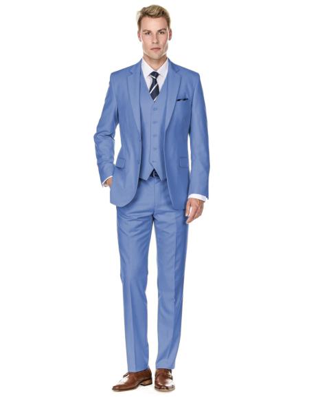 Retro Paris Suits - Retro Paris - Retro Mens LT Blue Suits - Style "Same As Whats on the that Page"
