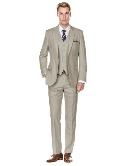 Retro Paris Suits - Retro Paris - Retro Mens Stone Suits - Style "Same As Whats on the that Page"