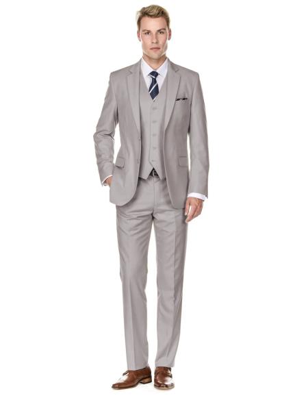 Retro Paris Suits - Retro Paris - Retro Mens Silver Suits - Style "Same As Whats on the that Page"