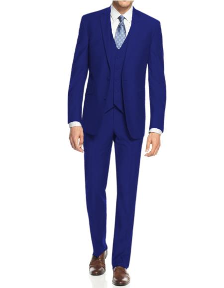 Retro Paris Suits - Retro Paris - Retro Mens Blue Suits - Style "Same As Whats on the that Page"