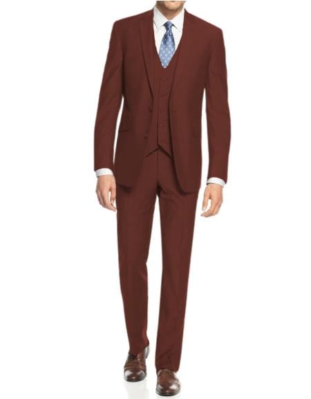 Retro Paris Suits - Retro Paris - Retro Mens Rust Suits - Style "Same As Whats on the that Page"