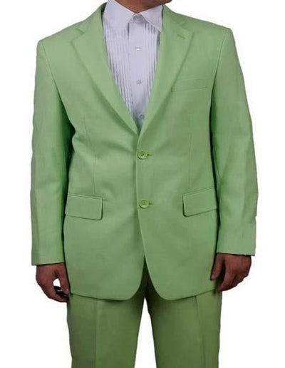 Mens Light Green Suit - Neon Green Suit