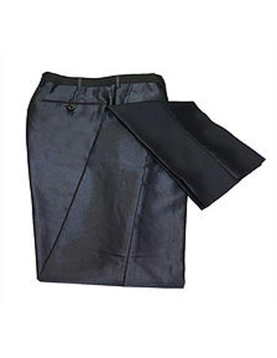 Mens Metallic Dress Pants - Black Pants