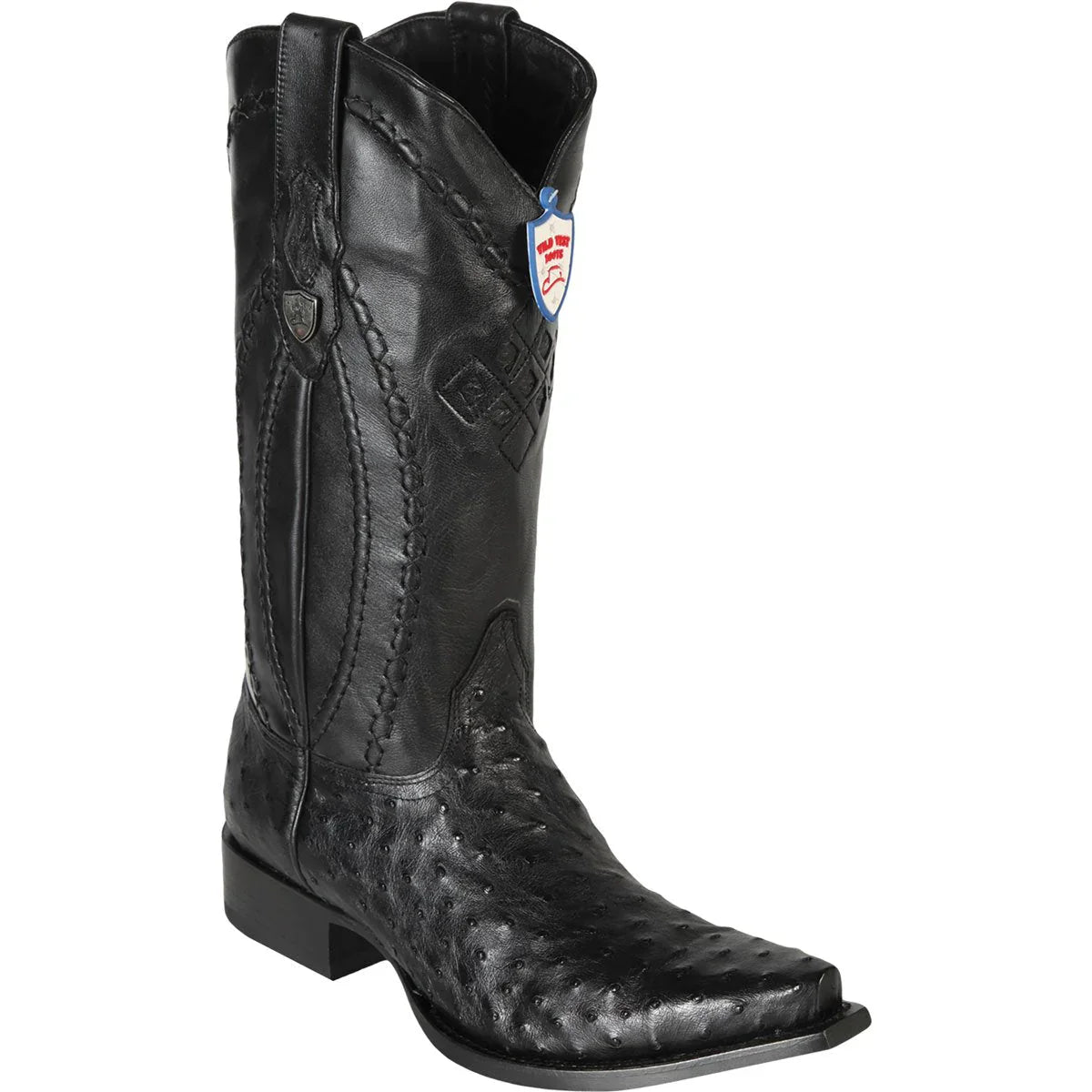 Wild West Botas de Avestruz Horma 3X Aladino