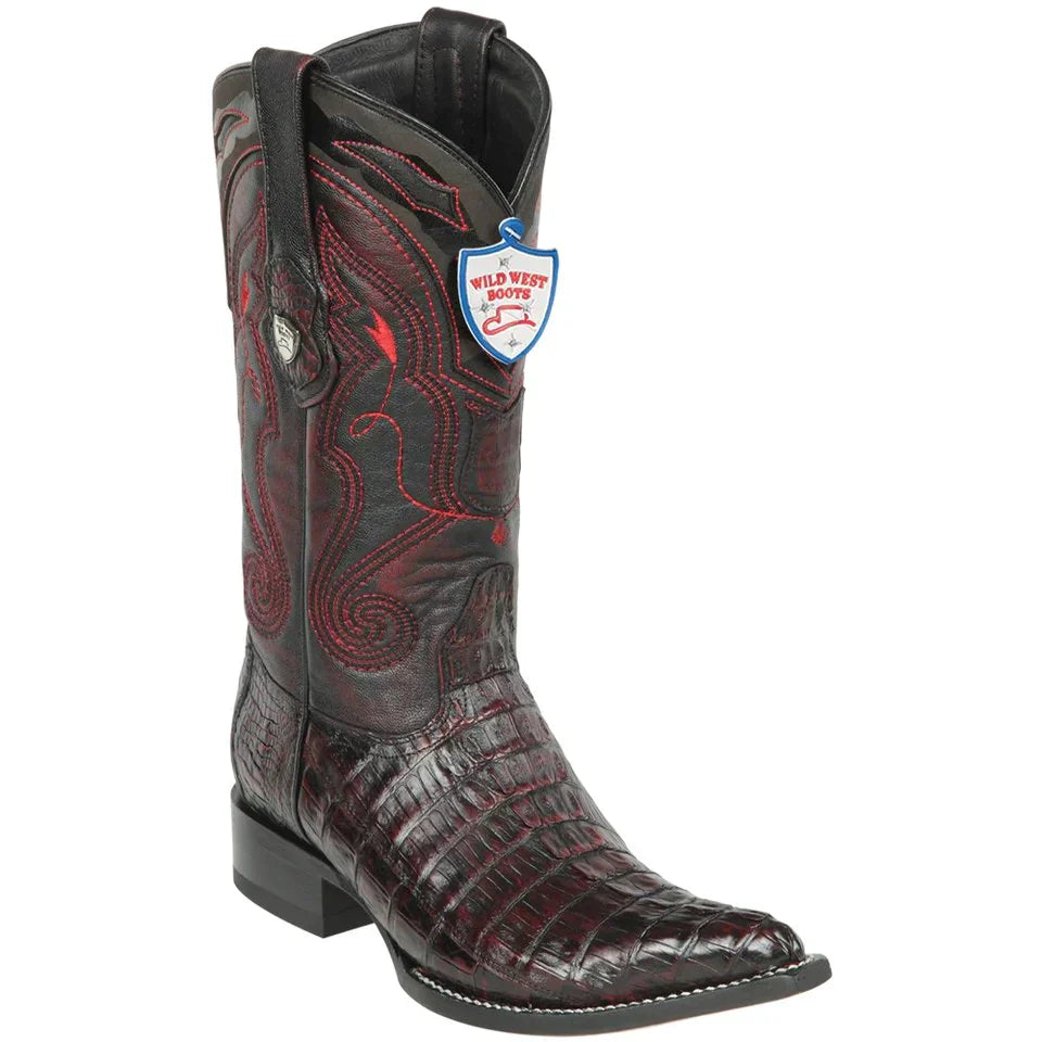 Wild West Botas de Cocodrilo Horma Chihuahua Boots