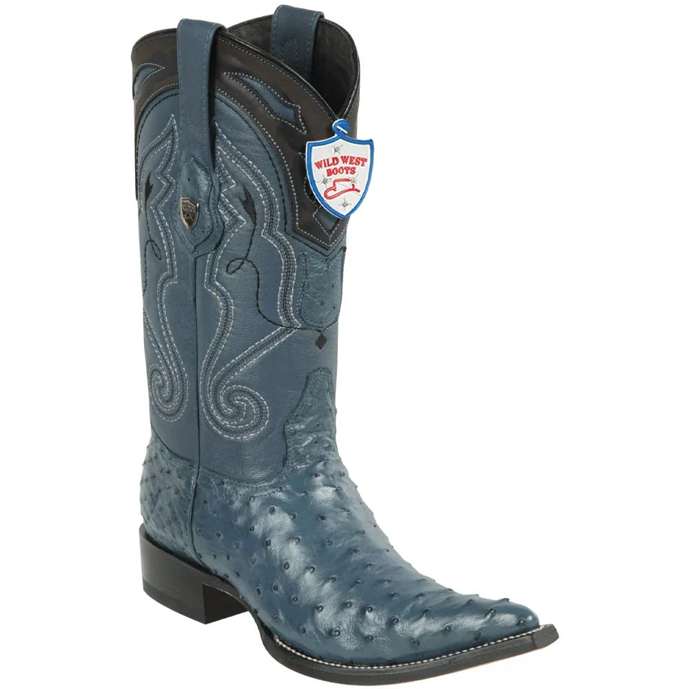 Wild West Avestruz Horma 3X Aladino Boots