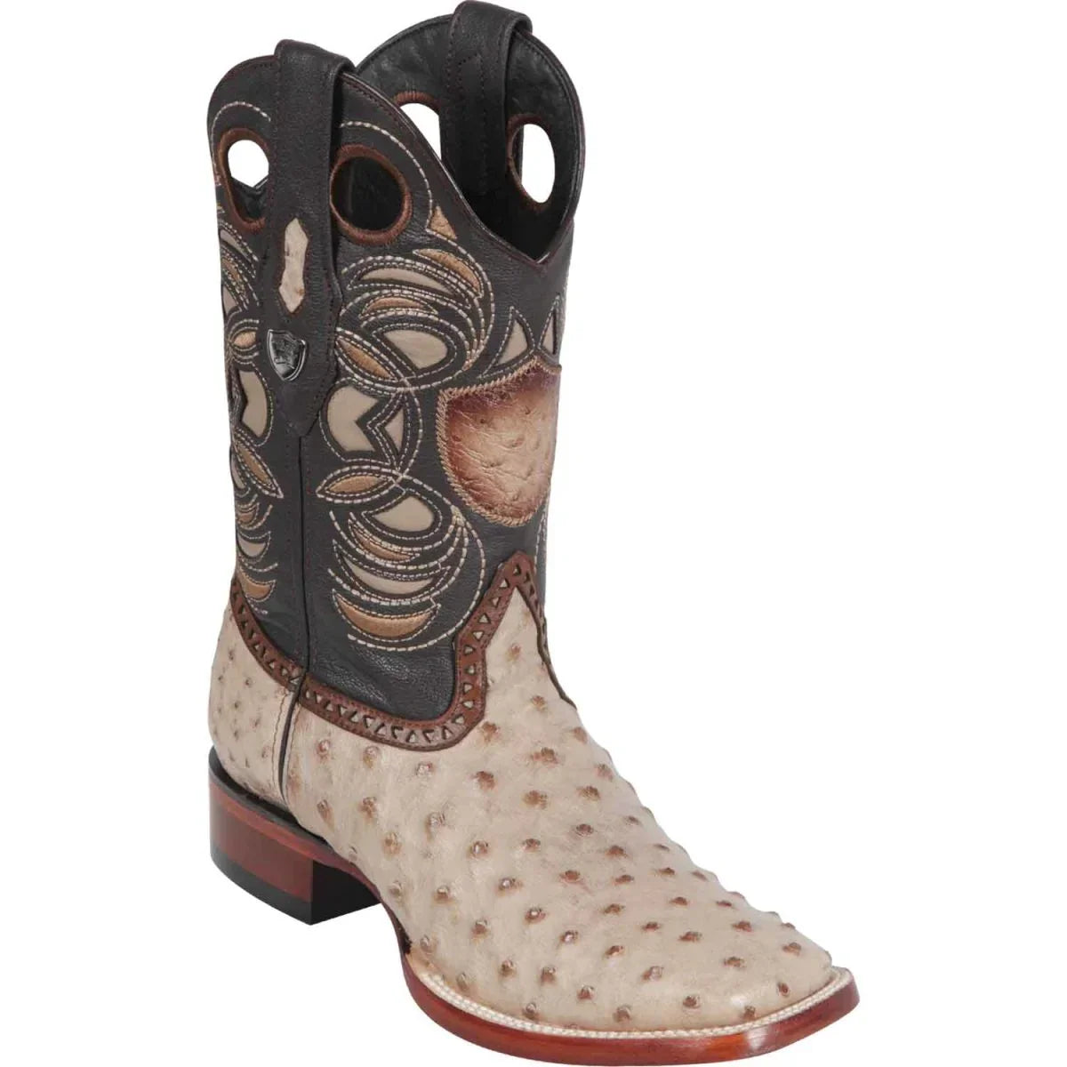 Wild West Avestruz Rodeo Boots for Men