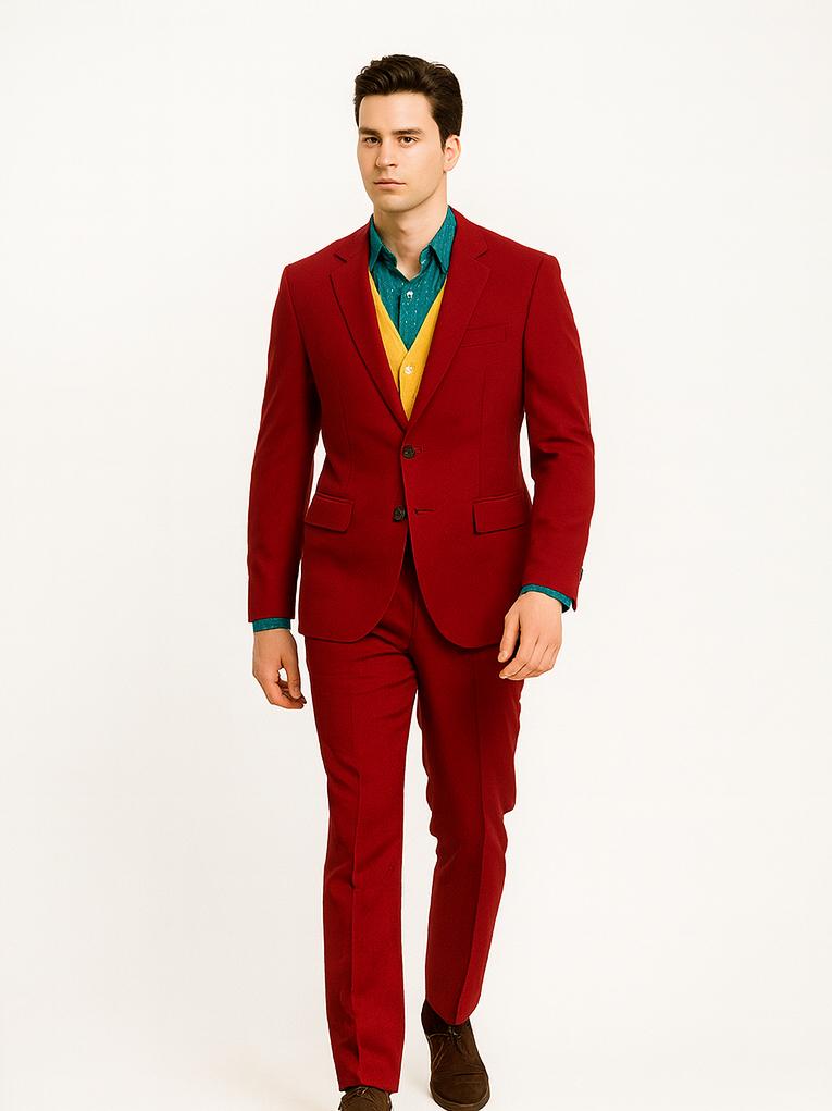 Joker Red Suit by Alligator Warehouse