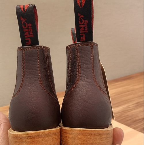 Kids Cowboy Boots Square Toe by Quincy Boots