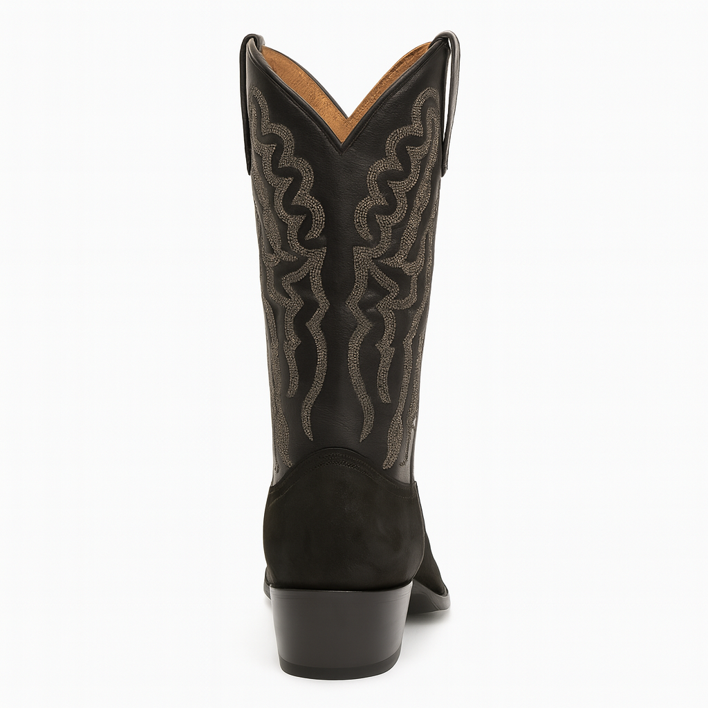 King Exotic Boots Black Snip Toe Genuine Stingray mantarraya skin Skin Western Cowboy Dress Cowboy Botas de mantarraya - Mantarraya boots Cheap Priced For Sale Online