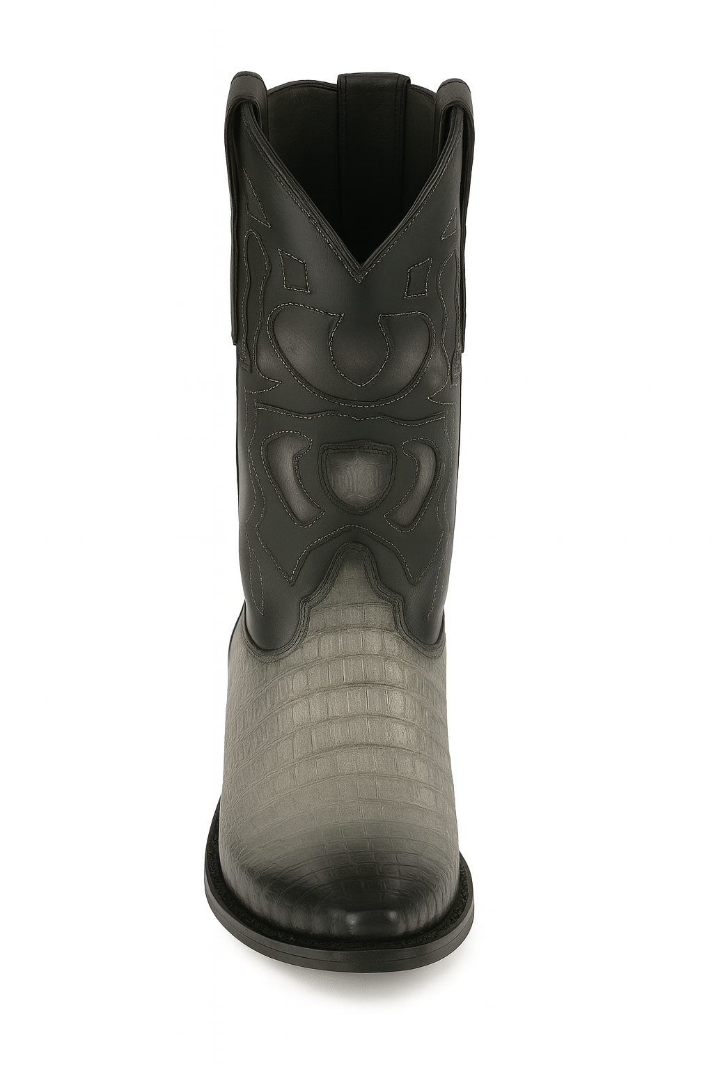 Caiman Belly Snip Toe Boots by King Exotic