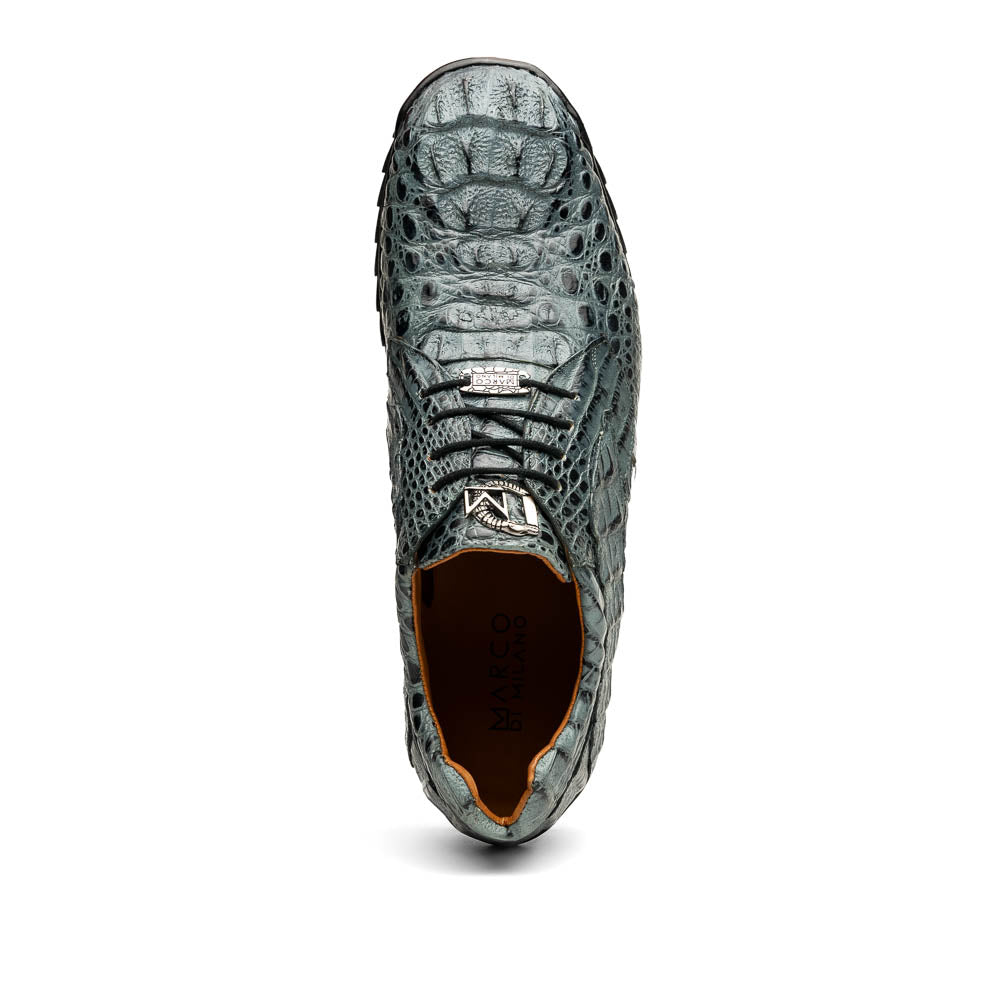 Marco Di Milano Kratos Gray Leather Luxury Shoe