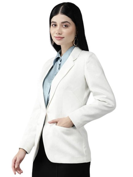 Matching Mens and Women Mens Blazer - White Sport Coat