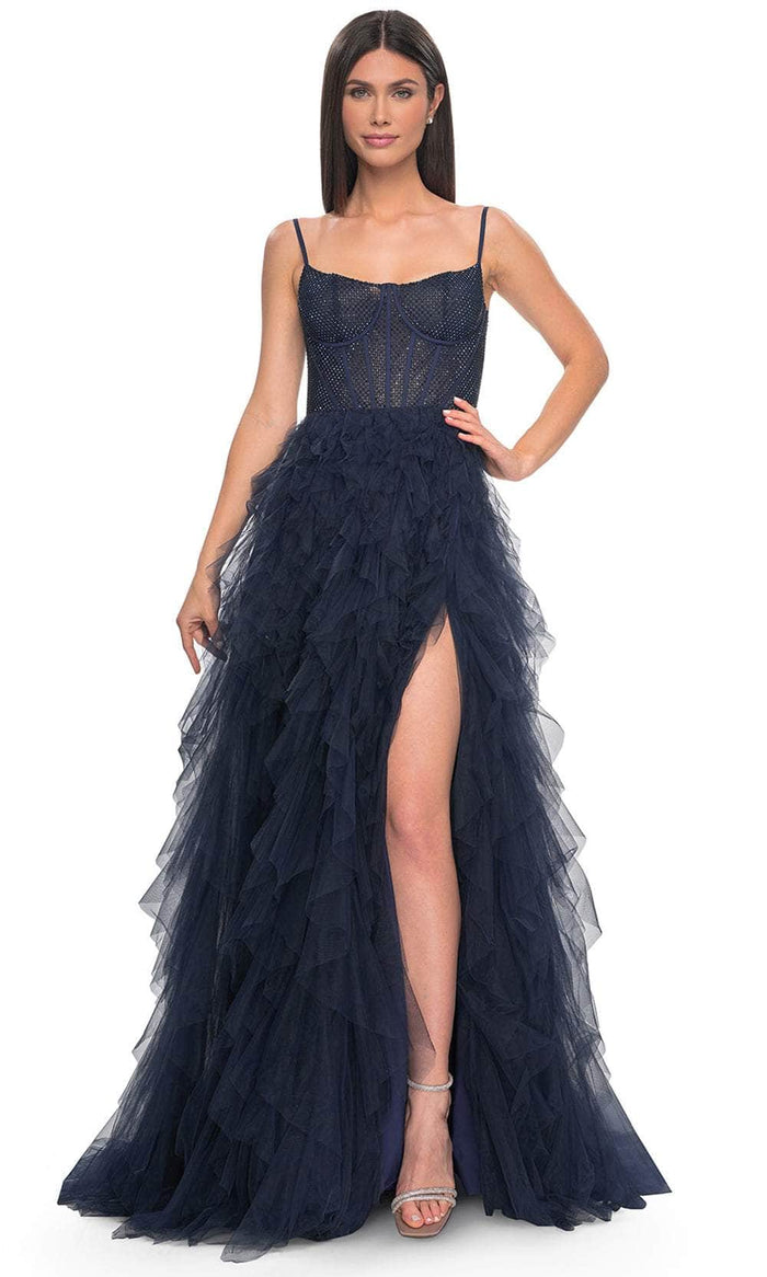 La Femme 32233 Ruffle Skirt Prom Dress