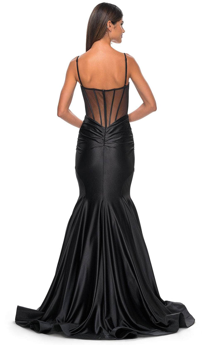 La Femme 32269 Plunging Mermaid Prom Dress