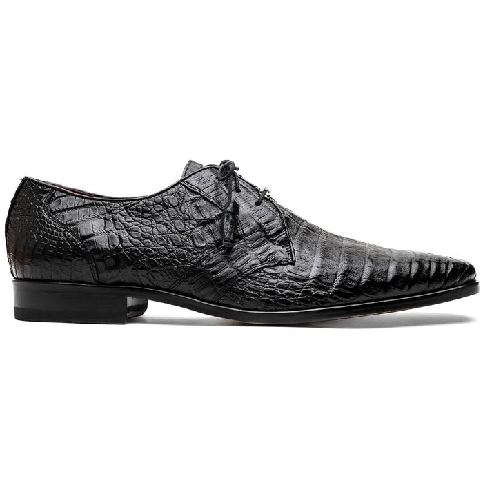 Marco Di Milano Lacio Caiman Crocodile Derby Black
