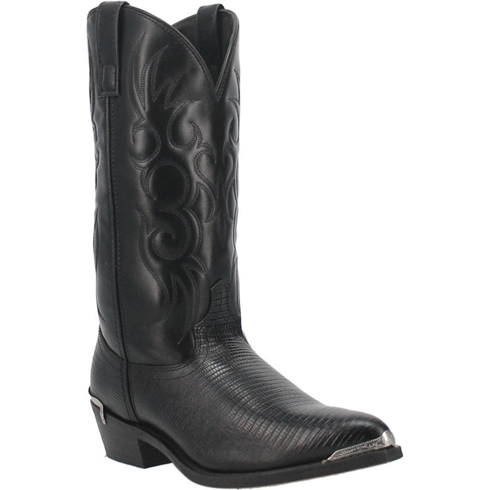 Laredo Atlanta Lizard Print Leather J-Toe Boots
