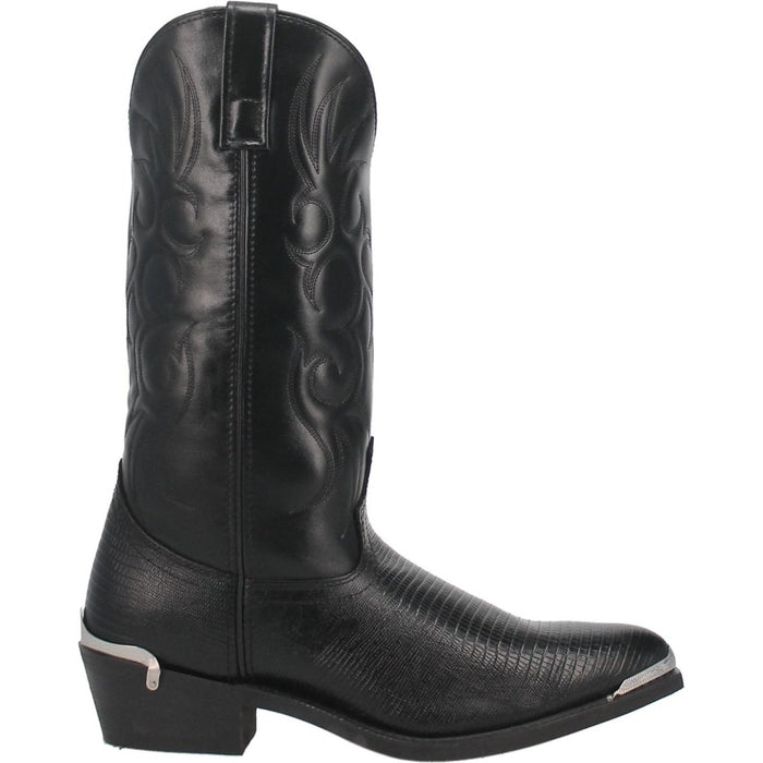 Laredo Atlanta Lizard Print Leather J-Toe Boots
