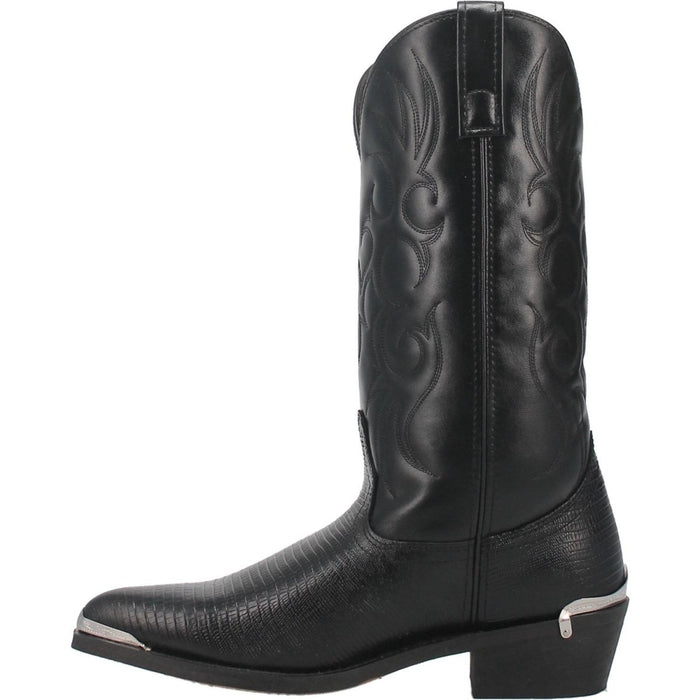 Laredo Atlanta Lizard Print Leather J-Toe Boots